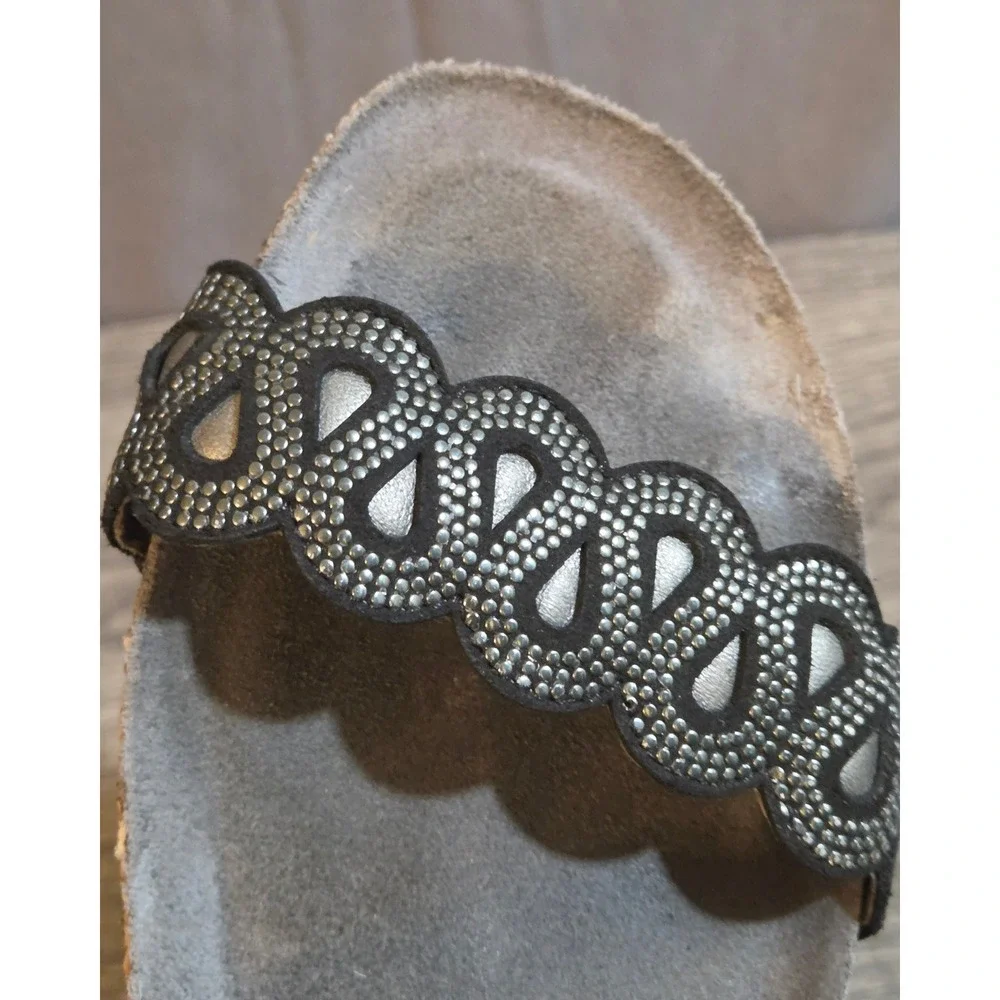 Naot Addie Strappy Sandals Womens Size 8 Black